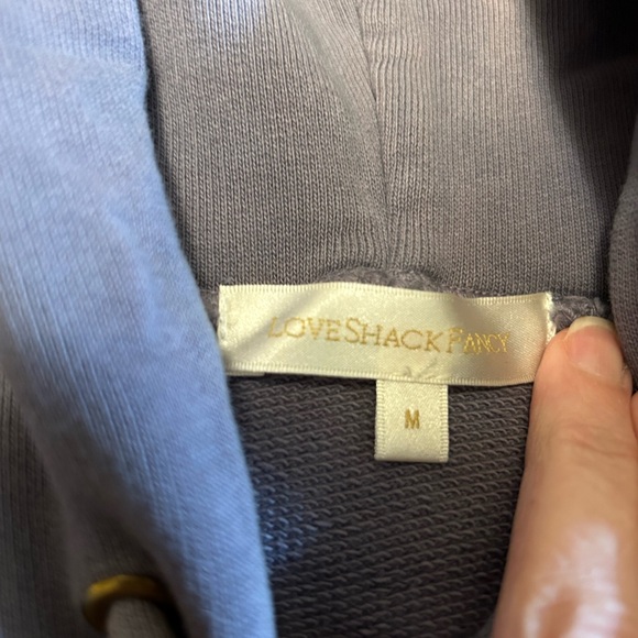 Love Shack Fancy Medium Purple Hoodie - Picture 4 of 6